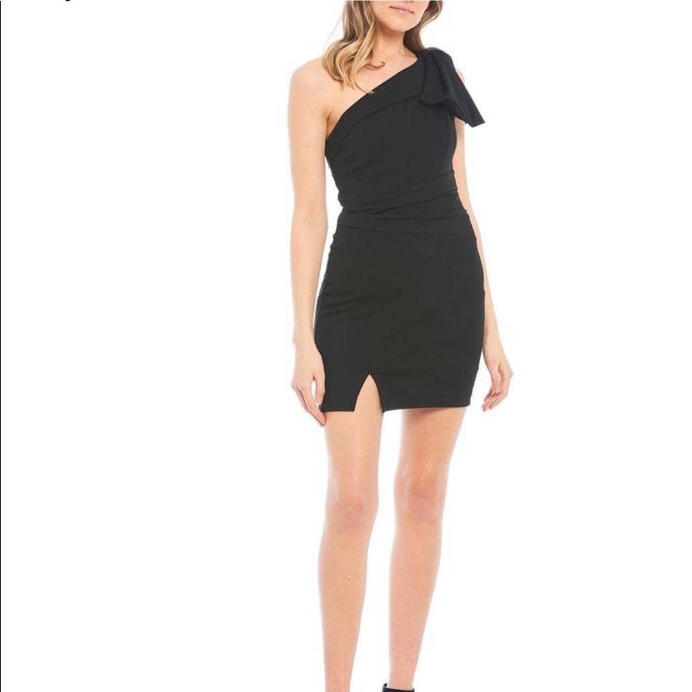 Honey & Rosie. Little black dress‎ w/bow. Extra Small.